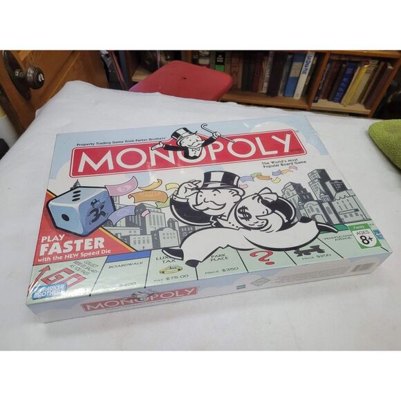 Monopoly 2007 Monopoly New Speed Die Version Board Game Brand NEW Sealed